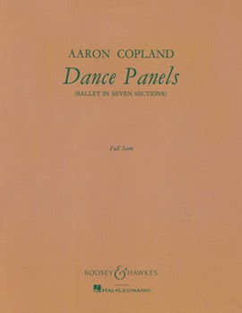 Dance Panels by Copland Aaron for Full Score