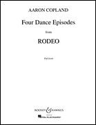 Four Dance Episodes From Rodeo - Score Only