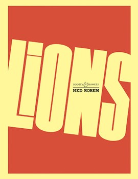 Lions by Rorem Ned for Full Score
