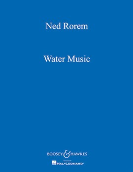 Water Music Full Sc by Rorem Ned for Full Score