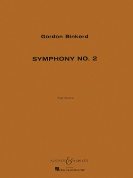 Symphony No. 2 by Binkerd Gordon for Full Score