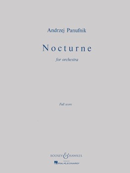 Nocturne Op. 54 No. 4 by Panufnik Andrzej for Study Score