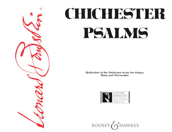 Chichester Psalms by Bernstein Leonard for Instrumental Parts (Reduced Orchestratio)