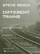 Different Trains - For String Quartet And Pre-Recorded Performance Tape