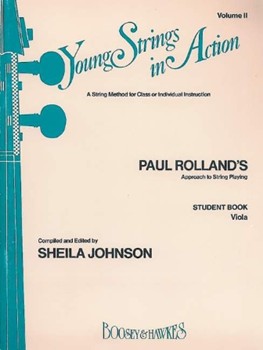 Young Strings In Action Bk 2 by Rolland and Johnson for Viola