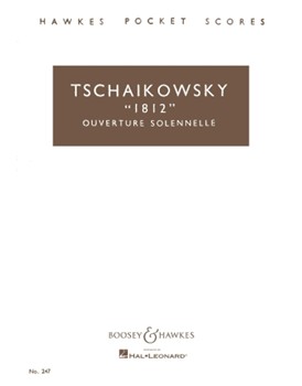 1812 Overture Solennelle Op. 49 by Tchaikovsky Pyotr Ilyich for Study Score