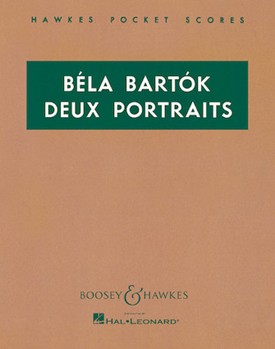 Two Portraits Op. 5 by Bartok Bela for Study Score