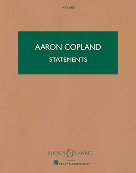 Statements by Copland Aaron for Study Score