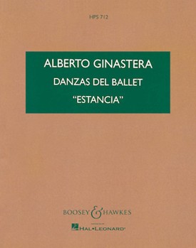 Danzas del Ballet by Ginastera Alberto for Study Score