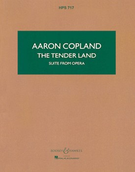 The Tender Land by Copland Aaron for Study Score