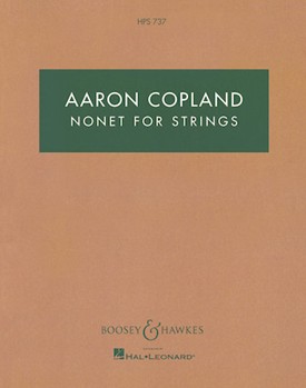 Nonet for Strings by Copland Aaron for Study Score