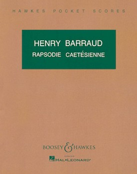 Rapsodie Cartesienne by Barraud Henry for Study Score
