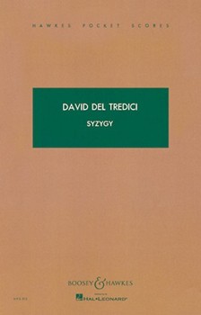 Syzygy by Del Tredici David for Study Score