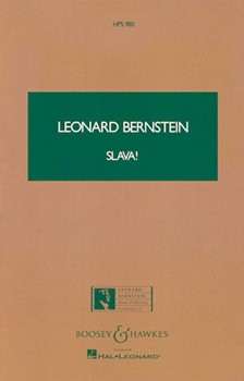 Slava! by Bernstein Leonard for Study Score