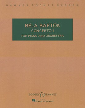 Concerto No. 1 by Bartok Bela for Study Score