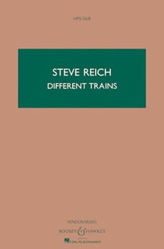 Different Trains by Reich Steve for Study Score
