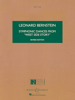 West Side Story Symphonic Dances by Bernstein Leonard for Full Score