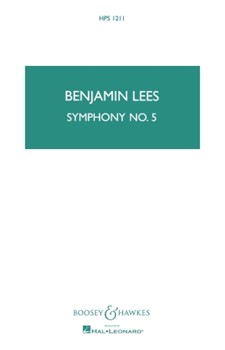 Symphony No. 5 by Lees Benjamin for Study Score