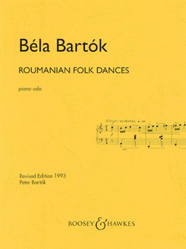 Romanian Folk Dances Revised 1993 by Bartok Bela for Piano