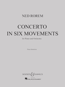 Concerto in Six Movements by Rorem Ned for Piano
