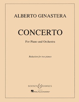 Concerto #1 Opus 28 by Ginastera Alberto for 2 Piano 4 Hands