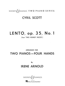 Lento Op. 35 No. 1 by Scott Cyril for Piano