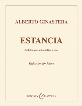 Estancia by Ginastera Alberto for Piano