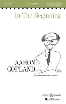 In The Beginning by Copland Aaron for SATB a cappella