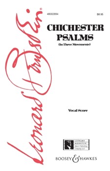 Chichester Psalms by Bernstein Leonard for SATB