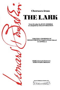 Lark (French & Latin Choruses) by Bernstein Leonard for SATB (from Latin)