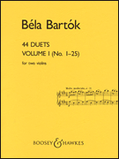 44 Duets Volume I (No. 1-25) for two violins