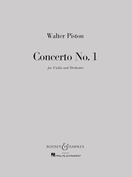 Concerto No. 1 by Piston Walter for Violin