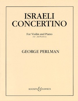 Israeli Concertino by Perlman for Violin and Piano