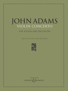 Violin Concerto by Adams J for Violin and Piano