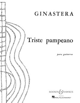 Triste Pampeano by Ginastera Alberto for Guitar