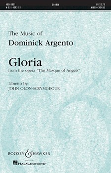 Gloria (From Masque Of Angels) by Argento Dominick for SATB