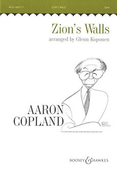 Zion's Walls by Copland Aaron - Koponen G - for SSAA