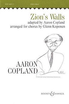 Zion's Walls by Copland Aaron - Koponen Glenn - for TTBB