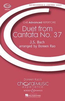 Duet From Cantata 37 by Bach Johann Sebastian - Rao Doreen - for 2-Part