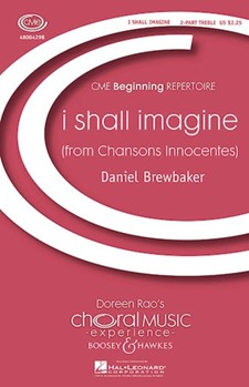 I Shall Imagine by Brewbaker Daniel for SA and Piano