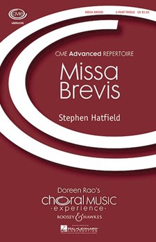 Missa Brevis by Hatfield Stephen for 3-Part Treble a cappella