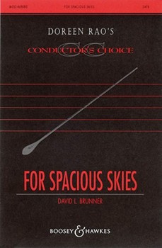 For Spacious Skies by Brunner David - Brunner David - for SATB