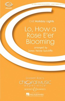 Lo How A Rose E'er Blooming by - Sutcliffe James - for SSA a cappella