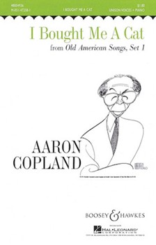 I Bought Me A Cat by Copland Aaron - Copland Aaron - for Unison