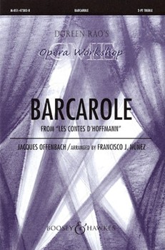 Barcarole by Offenbach Jacques - Nunez Francisco - for 2-Part