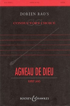 Agneau De Dieu by Lang Rupert for SATB a cappella
