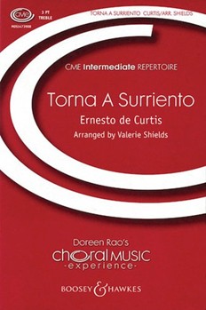 Torna A Surriento by De Curtis Ernesto - Shields Valerie - for SSA