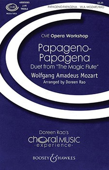 Papageno-Papagena Duet (From The Magic Flute) by Mozart Wolfgang Amadeus - Rao Doreen - for SA