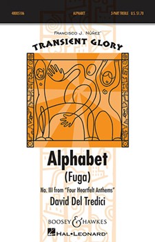 Alphabet by Del Tredici David for SSA a cappella