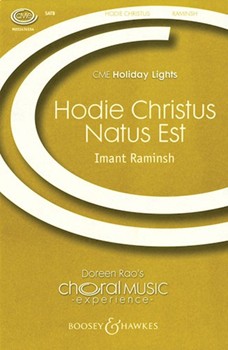 Hodie Christus Natus Est by Raminsh Imant for SATB
